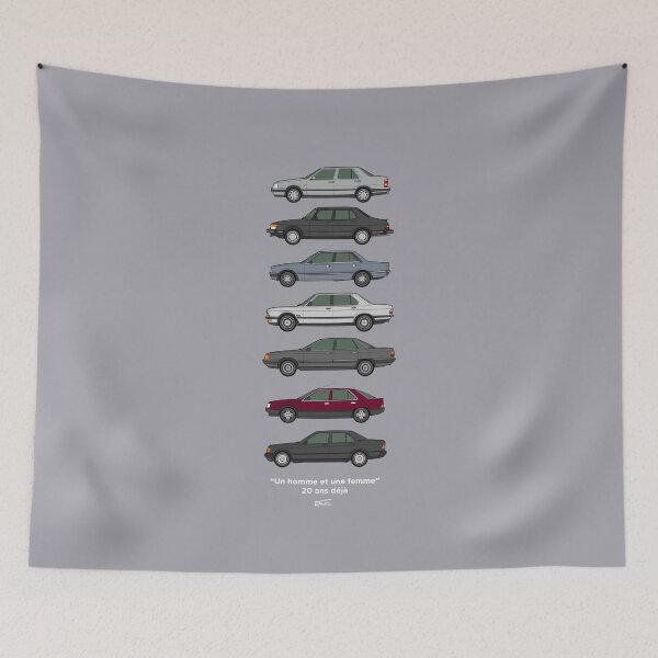 Item preview, Un Homme et Une Femme 20 ans deja Film Car Chase Collection  designed and sold by RJWautographics.