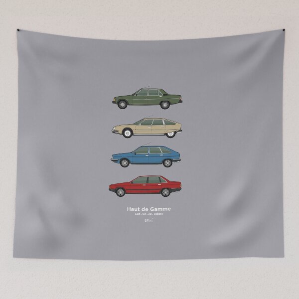 Item preview, 1970's French luxury car collection  designed and sold by RJWautographics.