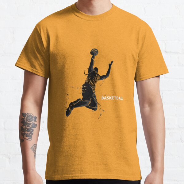 Camisetas de baloncesto para hombre 23# 6# Classic Series para baloncesto  de moda, regalo para fanáticos del baloncesto, morado, amarillo, S-XXL