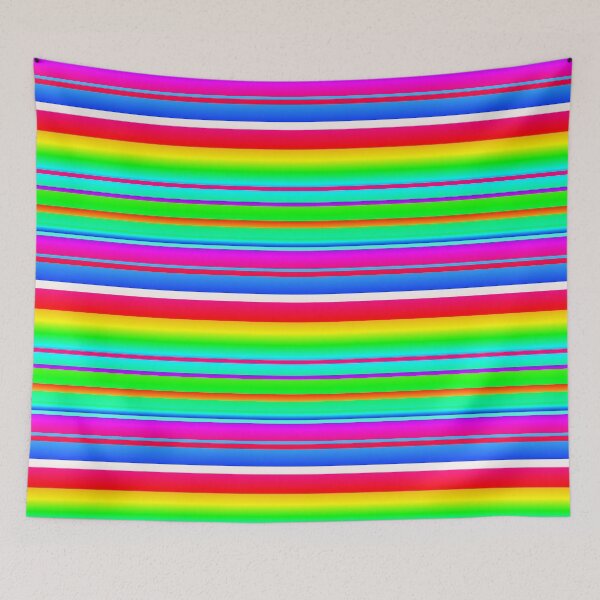 Item preview, Colored bright | multi color stripes | colorful stripes designed and sold by lausn.