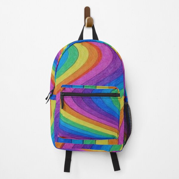 Item preview, Rainbow Illusion pattern pride month prism shirt dress designed and sold by AlexisValeska.
