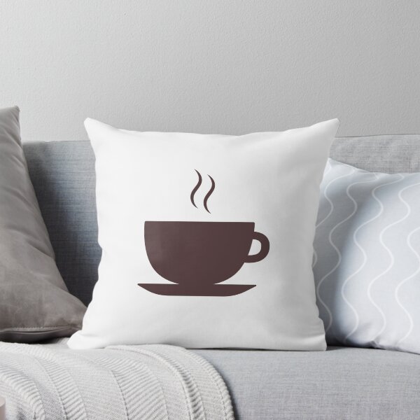 Item preview, Teacup  Silhouette Icon with Hot tea and coffee designed and sold by ElenaJoyDesign.