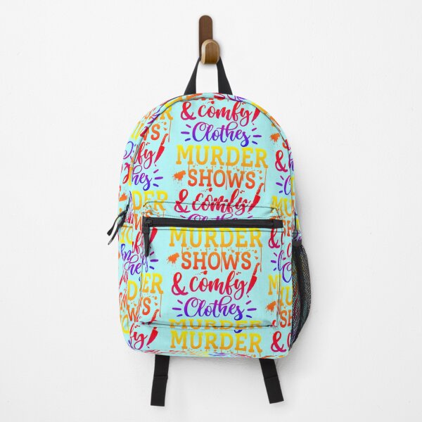 Item preview, Murder Shows and Comfy Clothes (colourful) designed and sold by CristalleLisa.