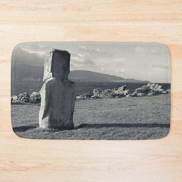 Item preview, Easter Island Rapa Nui Moai Statue Replica, Wellington NZ, Monochromatic designed and sold by CreateShape.