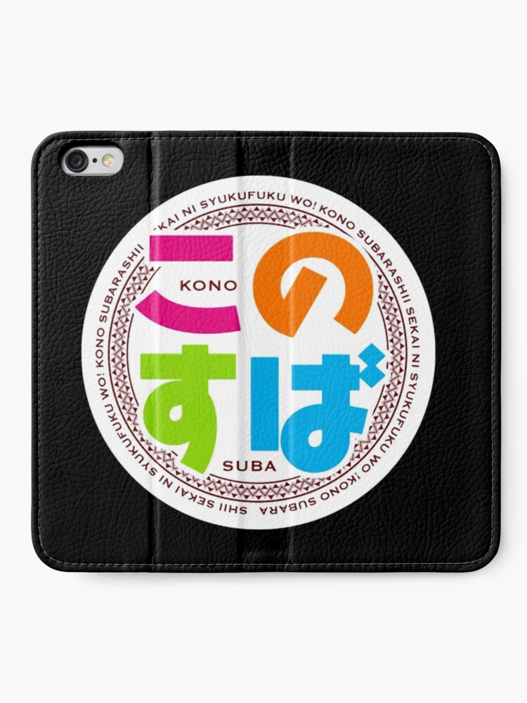 Konosuba Logo Title Sticker for Sale by Kamerdra