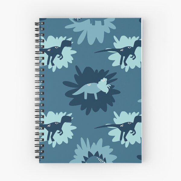Item preview, Fun Dinosaur pattern in blue for back to school jurassic kids fans designed and sold by claudiaorengo.