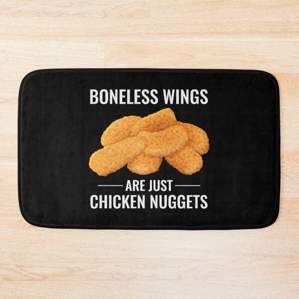 Item preview, Chicken Nuggets Boneless Wings Foodie Funny Saying designed and sold by TastefulTees.
