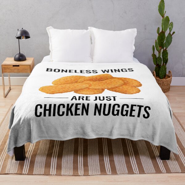 Item preview, Chicken Nuggets Boneless Wings Foodie Funny Saying designed and sold by TastefulTees.