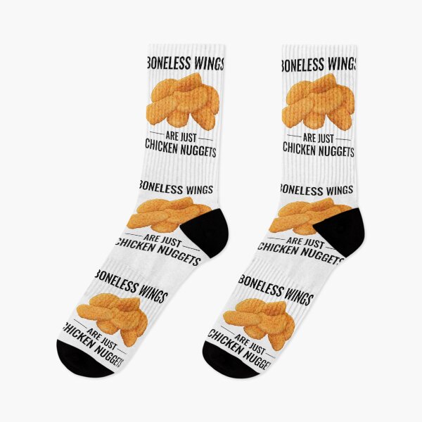 Item preview, Chicken Nuggets Boneless Wings Foodie Funny Saying designed and sold by TastefulTees.