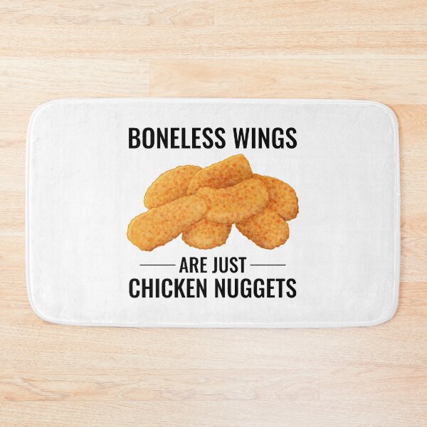 Item preview, Chicken Nuggets Boneless Wings Foodie Funny Saying designed and sold by TastefulTees.