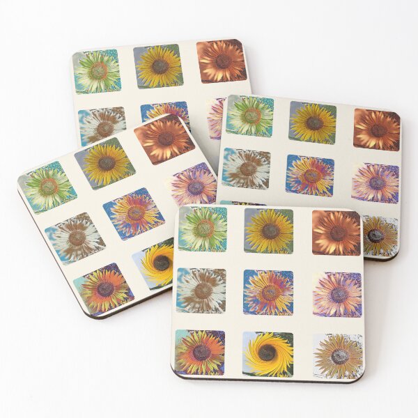 Item preview, Giant Sunflower Variety Square Sticker Pack designed and sold by SunshineWalker.