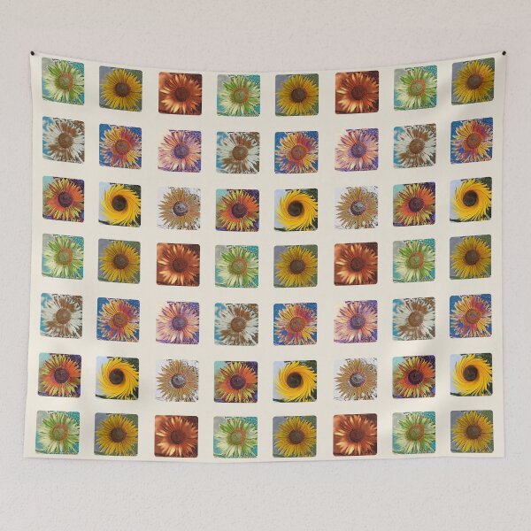 Item preview, Giant Sunflower Variety Square Sticker Pack designed and sold by SunshineWalker.