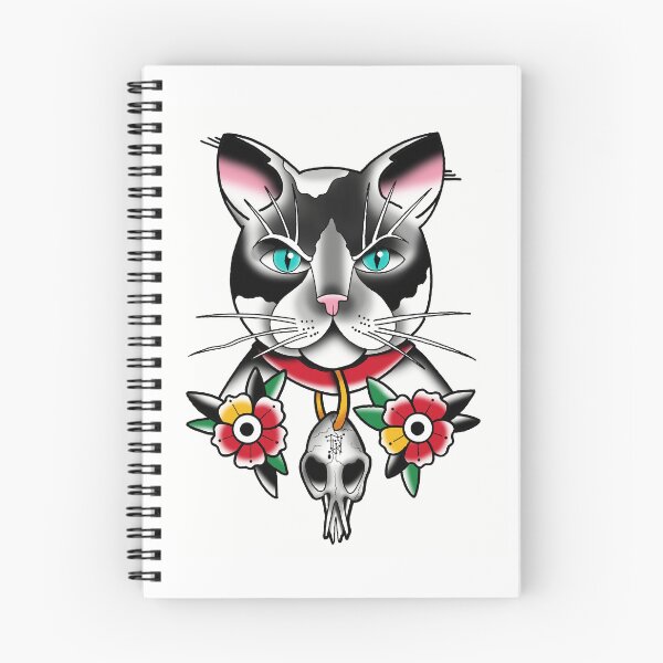 Item preview, fkjtattoo flash cat 2 designed and sold by franckfkj.