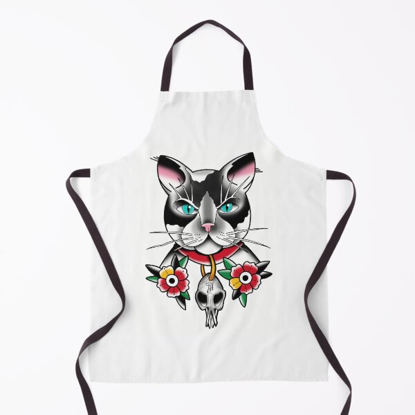 Item preview, fkjtattoo flash cat 2 designed and sold by franckfkj.