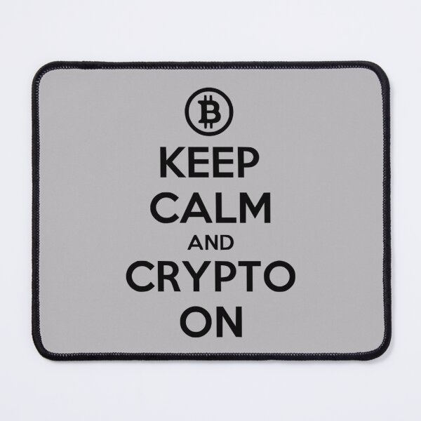 Item preview, Keep Calm and Crypto On designed and sold by Froyd Wess.