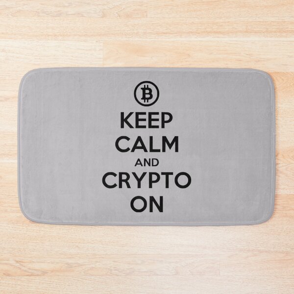 Item preview, Keep Calm and Crypto On designed and sold by Froyd Wess.