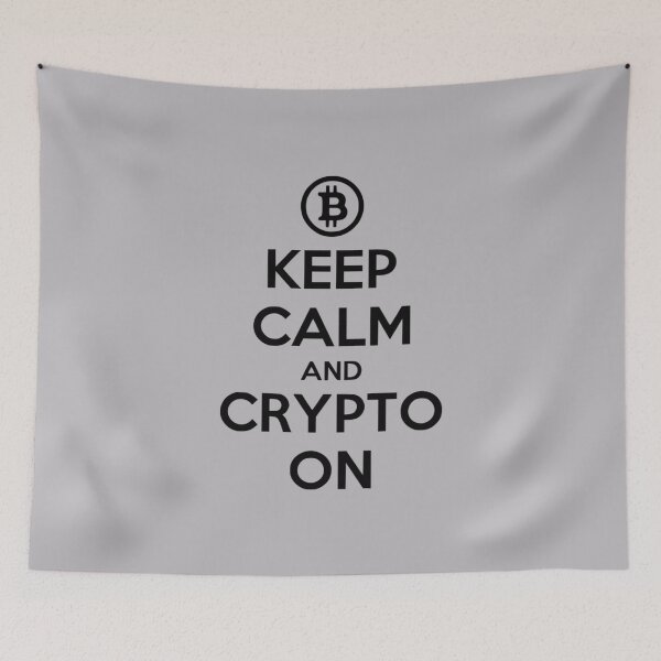 Item preview, Keep Calm and Crypto On designed and sold by Froyd Wess.