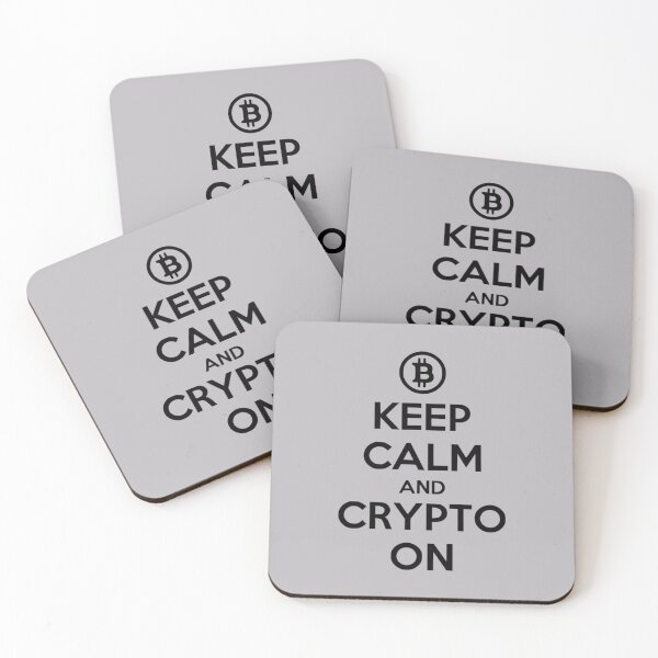 Item preview, Keep Calm and Crypto On designed and sold by Froyd Wess.