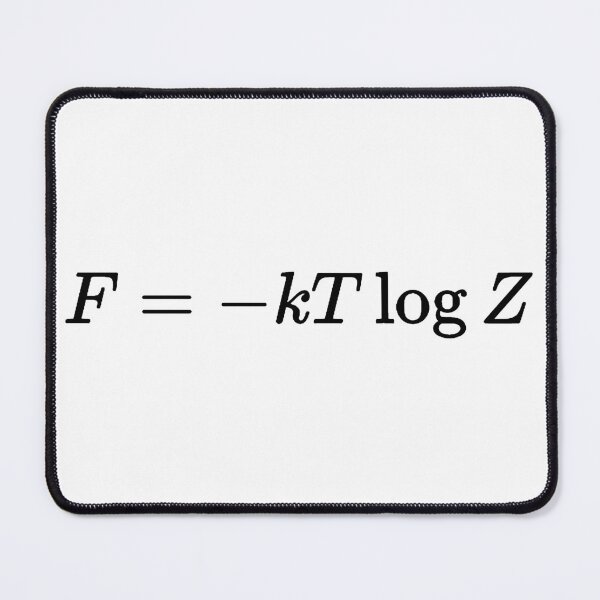 Item preview, Helmoltz free energy, statistical physics designed and sold by NoetherSym.