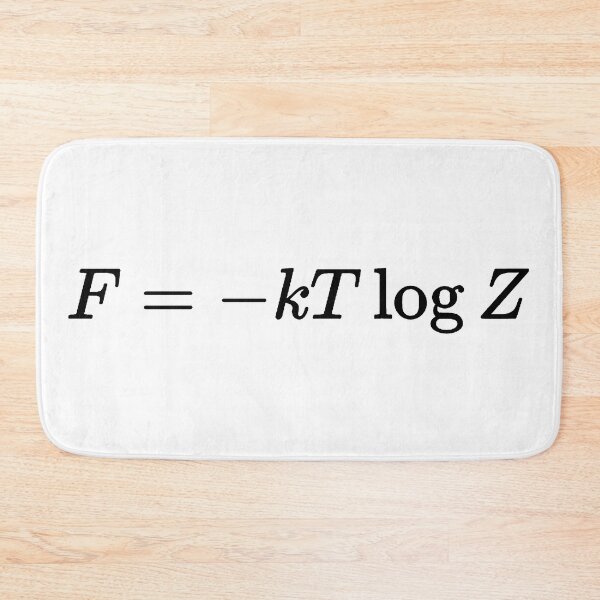 Item preview, Helmoltz free energy, statistical physics designed and sold by NoetherSym.