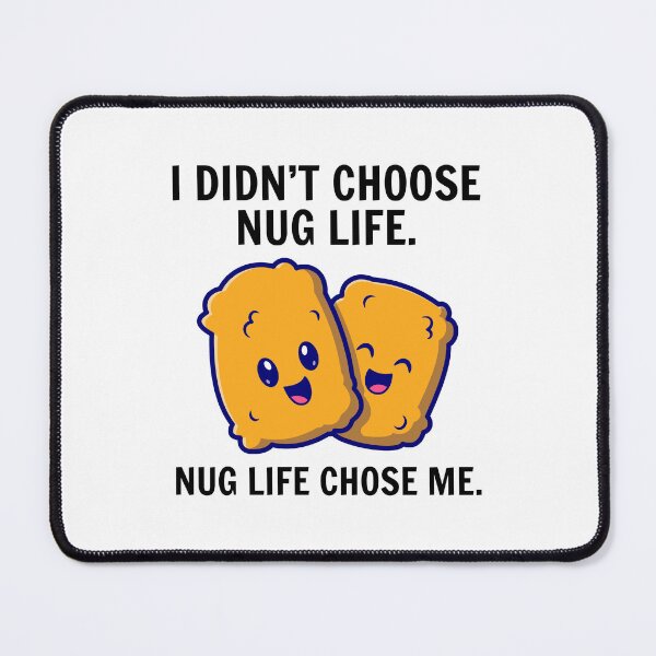 Item preview, Chicken Nuggets Fast Food Funny Saying designed and sold by TastefulTees.