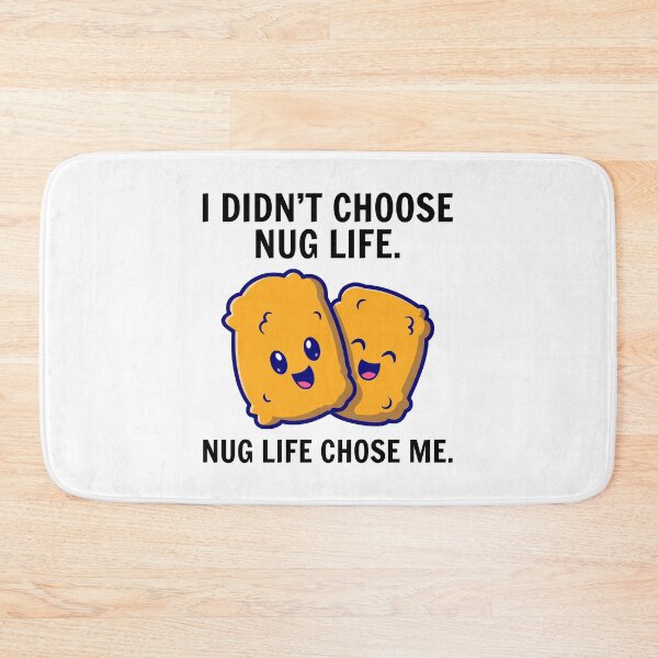 Item preview, Chicken Nuggets Fast Food Funny Saying designed and sold by TastefulTees.