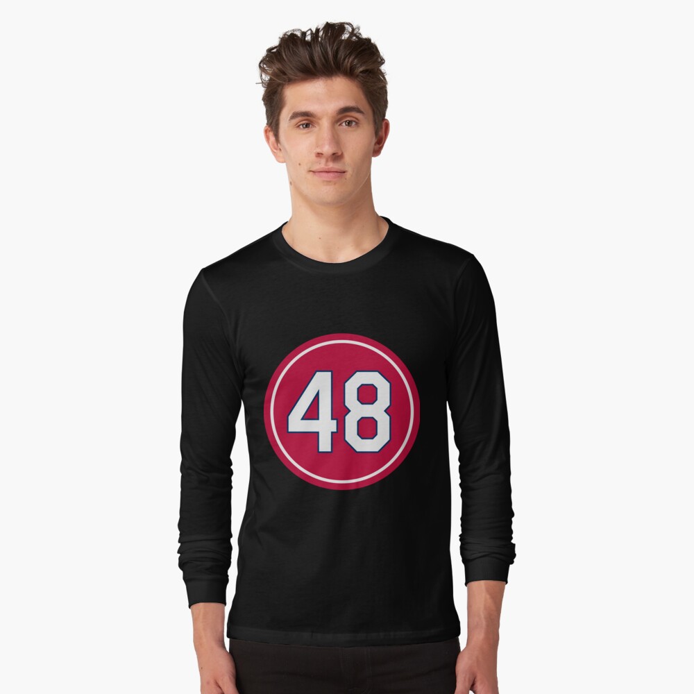Harrison Bader 48 Jersey Number Sticker | Essential T-Shirt
