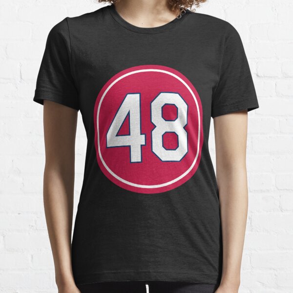 Harrison Bader 48 Jersey Number Sticker Essential T-Shirt for Sale by  ayeshab6wc