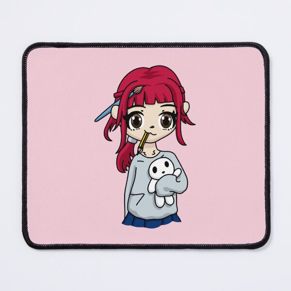 Item preview, Cute Anime Artist Girl Red Hair designed and sold by STUDIO-72.