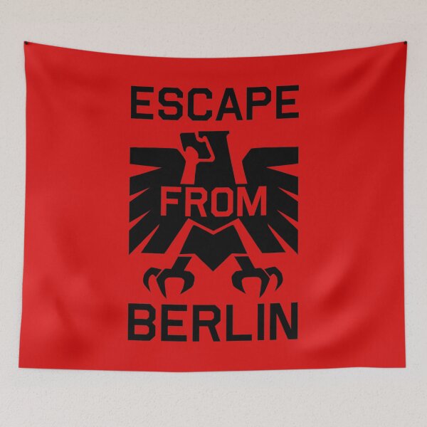 Item preview, Escape from Berlin (red version) designed and sold by MaesterAemon.