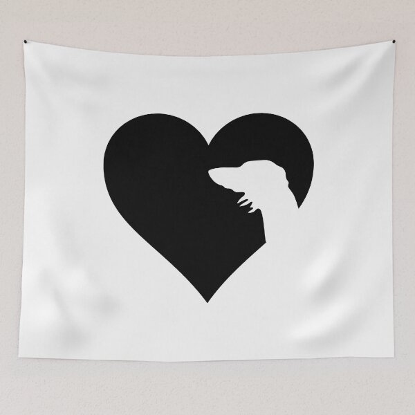 Item preview, The Heart of the Saluki Lover designed and sold by More Cute Dogs.