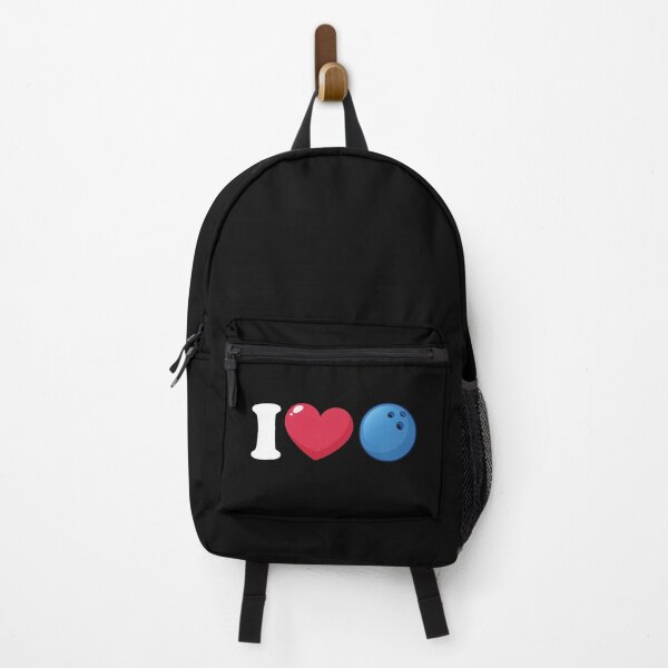 Item preview, I Love Heart Bowling Cool Bowler designed and sold by jaygo.