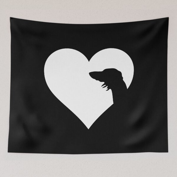 Item preview, The Heart of the Saluki Lover designed and sold by More Cute Dogs.