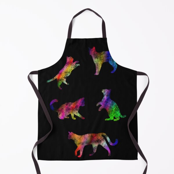 Item preview, Cat abstract pattern designed and sold by DopeDesign111.