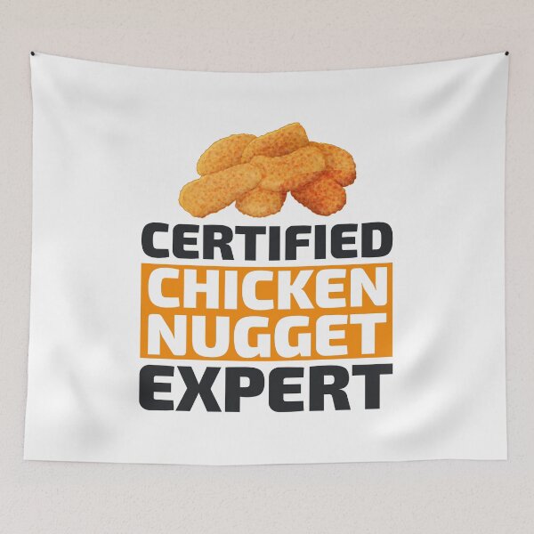 Item preview, Chicken Nuggets Fast Food Funny Saying designed and sold by TastefulTees.