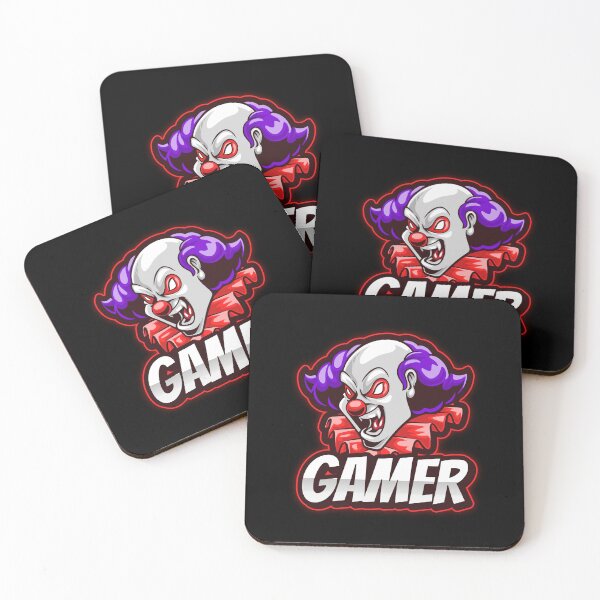 Item preview, Gamer with Horror Demonic Clown designed and sold by PRIVARSHU.
