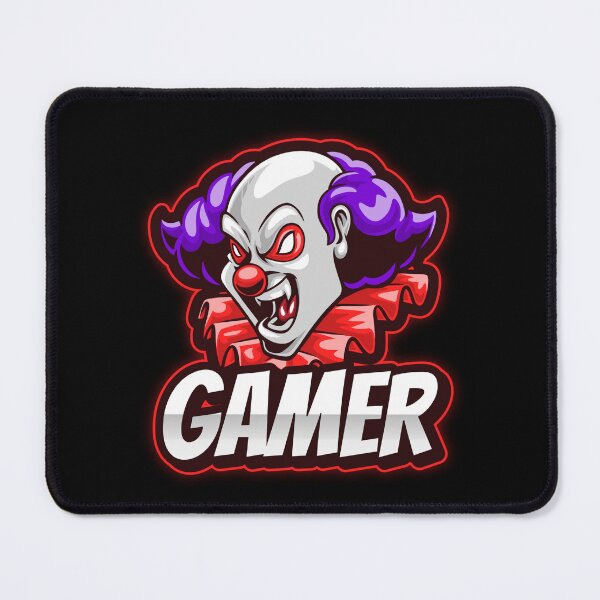 Item preview, Gamer with Horror Demonic Clown designed and sold by PRIVARSHU.
