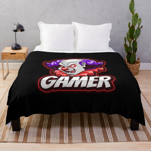 Item preview, Gamer with Horror Demonic Clown designed and sold by PRIVARSHU.