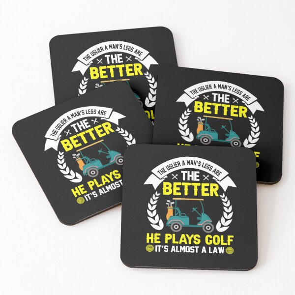 Item preview, The Uglier a Mans Legs Are The Better He Plays Golf - Funny Golf Saying designed and sold by deepan chandrasekaran.