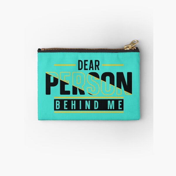 Item preview, Dear Person Behind Me Hoodie | inspirational stickers | gift idea designed and sold by mvernondesigns.