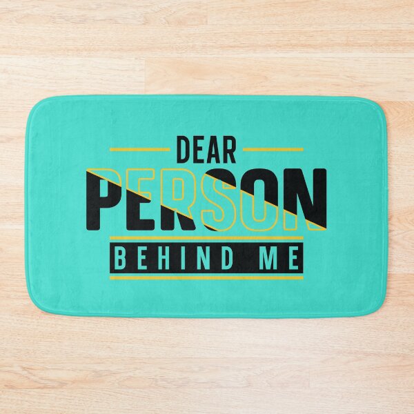 Item preview, Dear Person Behind Me Hoodie | inspirational stickers | gift idea designed and sold by mvernondesigns.