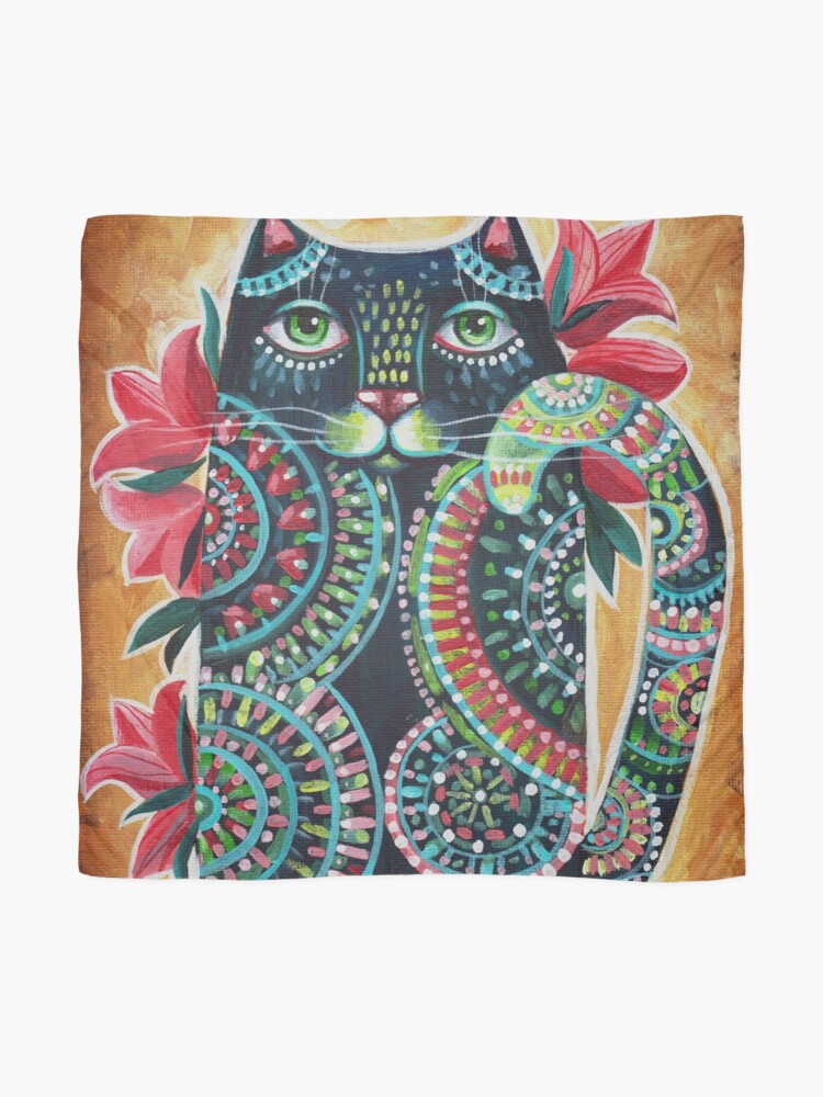 Alternate view of Flower garden Scarf