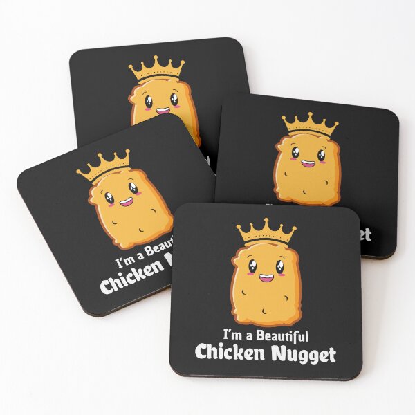 Item preview, Chicken Nuggets Fast Food Funny Saying designed and sold by TastefulTees.