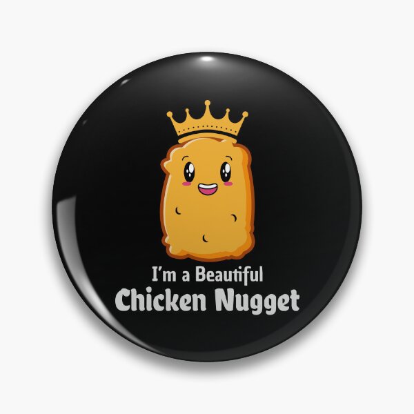 Item preview, Chicken Nuggets Fast Food Funny Saying designed and sold by TastefulTees.