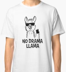 No Drama Llama Classic T-Shirt