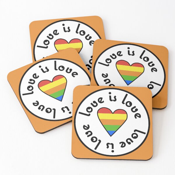 Item preview, Love is Love - Pride Freedom Rainbow Style designed and sold by Hic21.