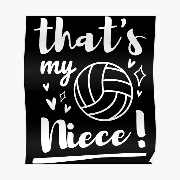 Thats My Niece Volleyball Volleyball Aunt Volleyball Uncle Cheer