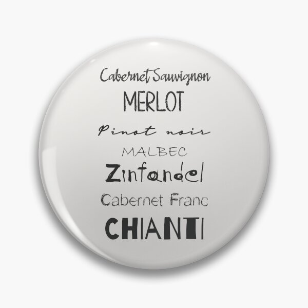 Item preview, Red Wine List (black) designed and sold by Belcordi.