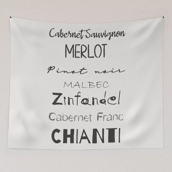 Item preview, Red Wine List (black) designed and sold by Belcordi.