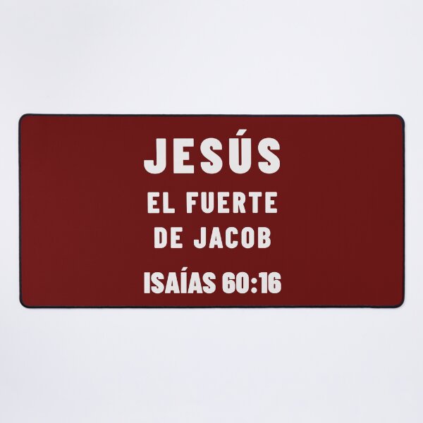 Item preview, Isaiah 60:16 Jesus Mighty One of Jacob Spanish Bible Verse designed and sold by NombresDeJesus.